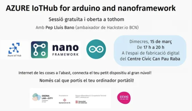 Imagen. Azure IoTHub for Arduino and NanoFramewor