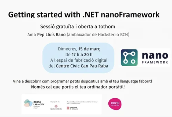 Imagen. Getting started with NET nanoFramework