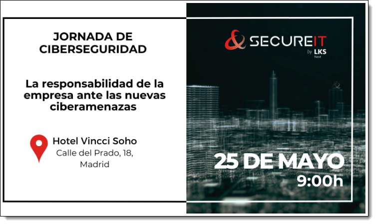 Jornada Seguridad Secure IT 25 mayo 2023
